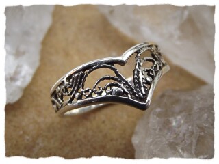 Ring "Diadem" aus 925er Silber 64/20.5